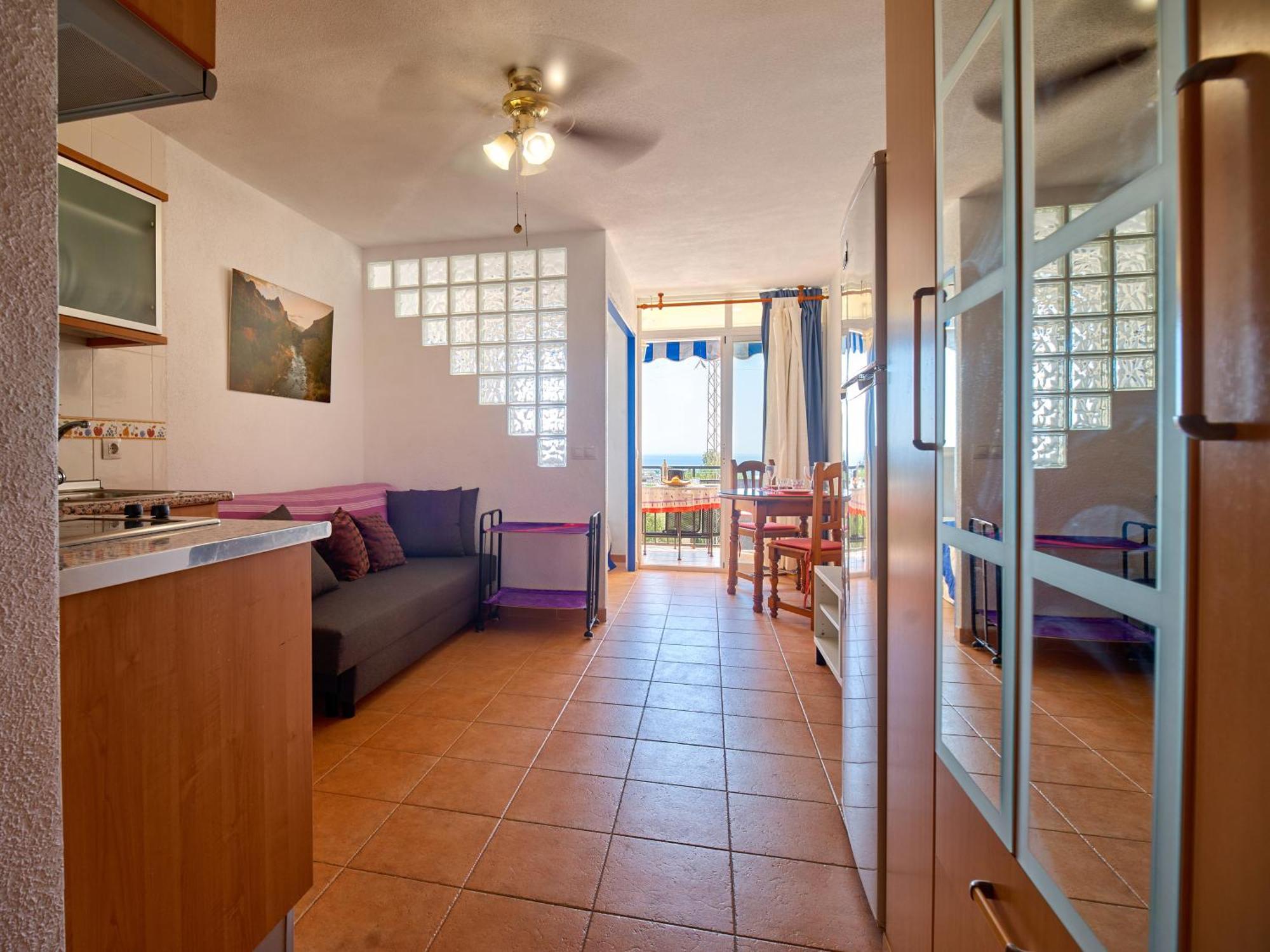 Lovely Studio With Seaview 700M From The Beach La Cala Del Moral Dış mekan fotoğraf